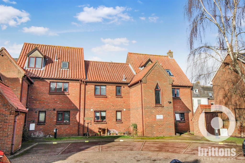 Rear of property