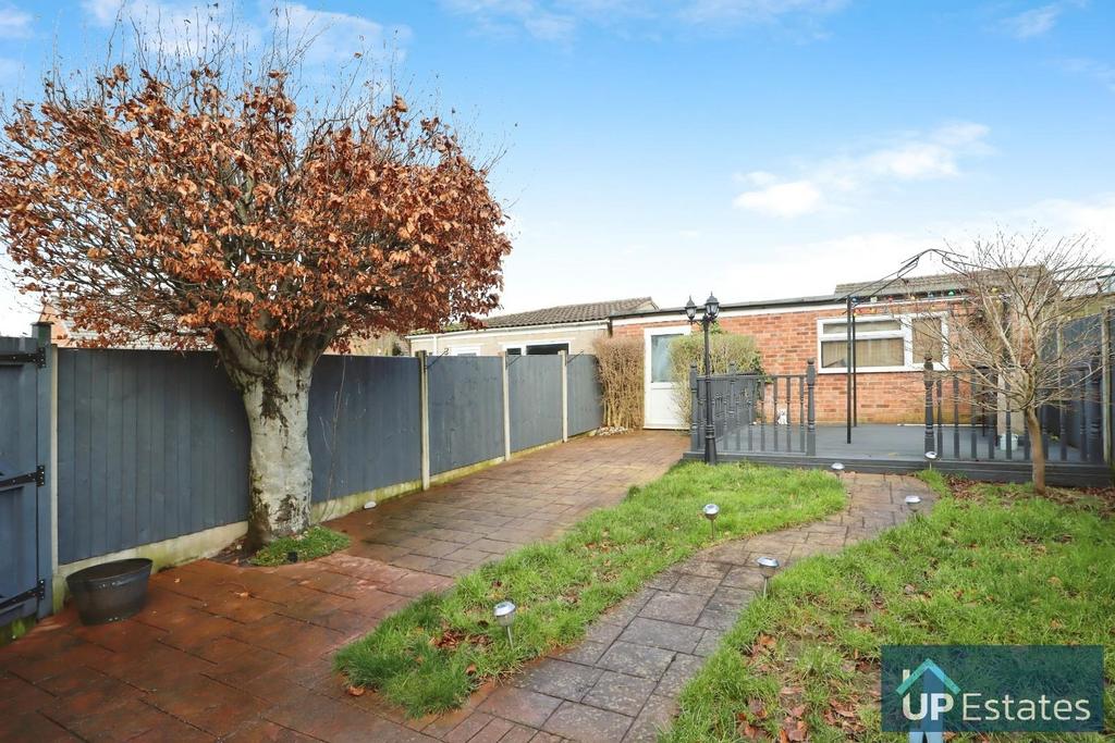 Rear garden