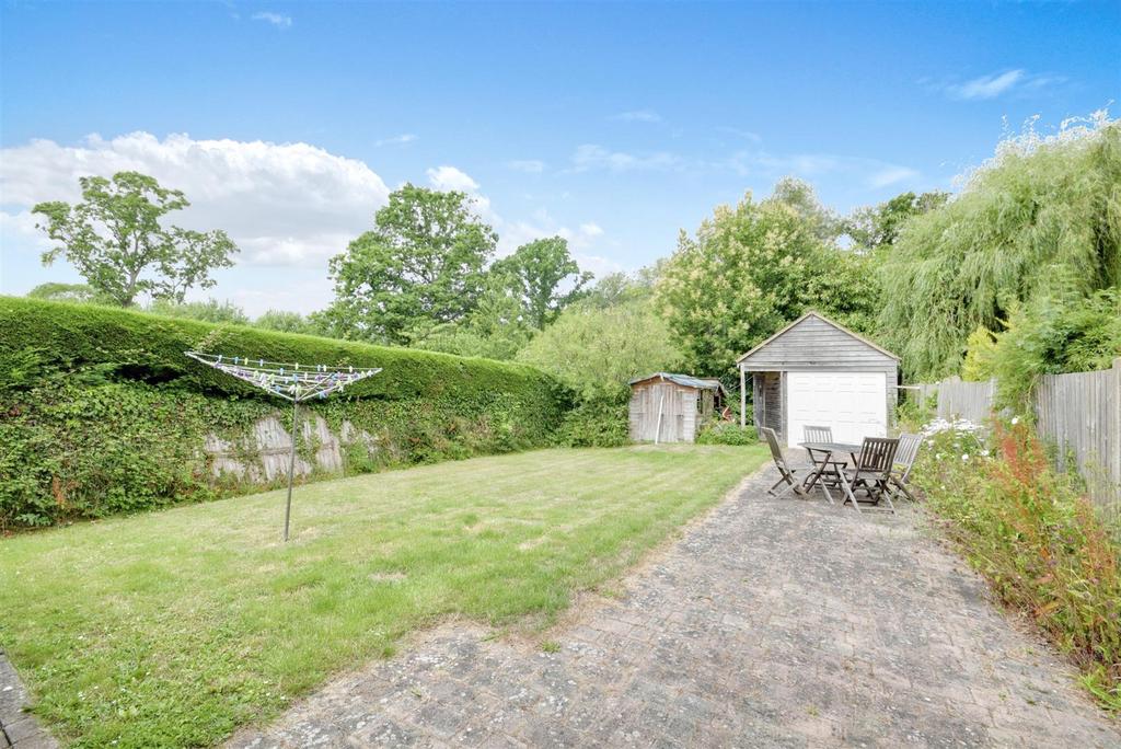 Rear garden