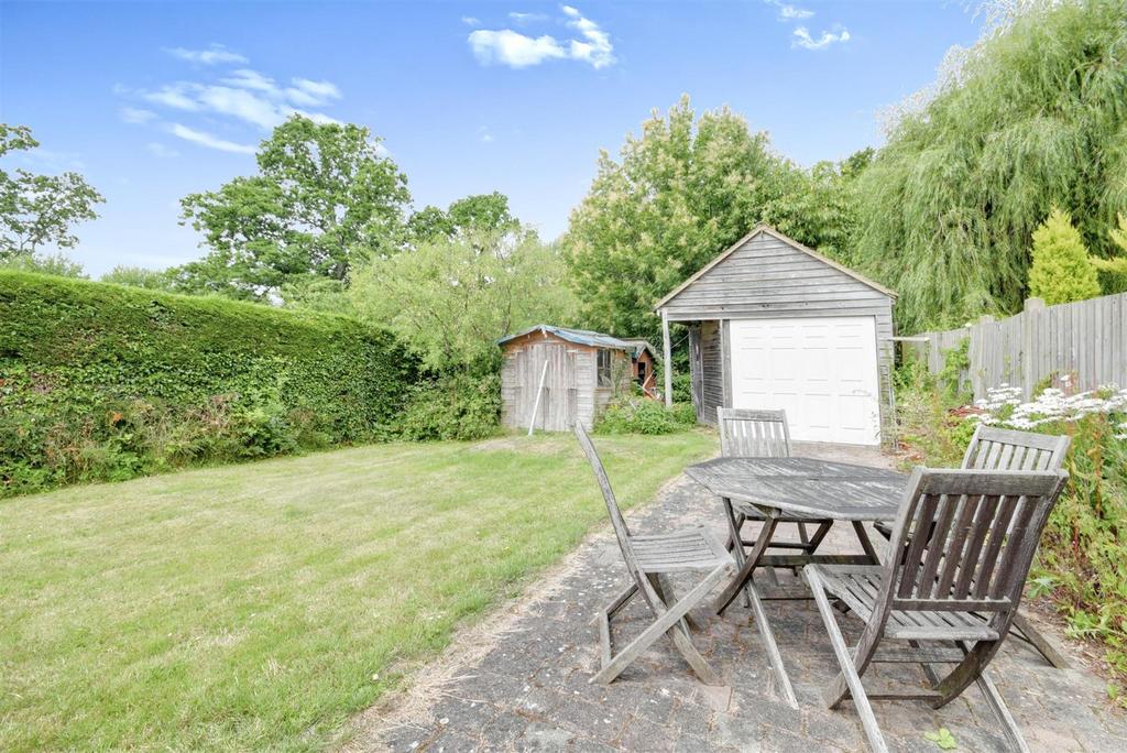 Rear garden