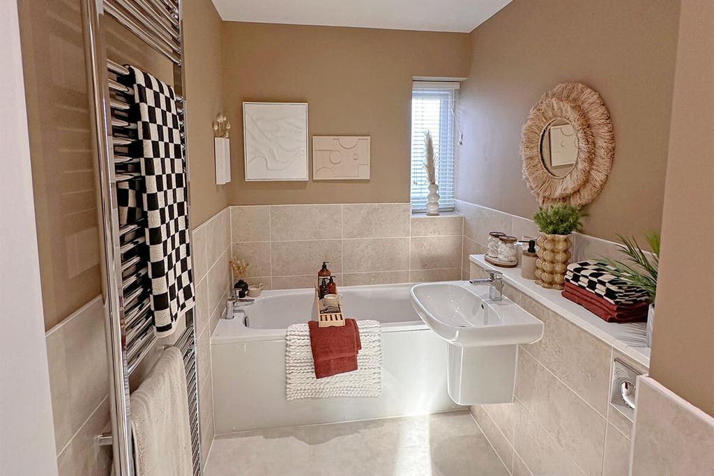 The Harewood show home at Astbury Gardens -...