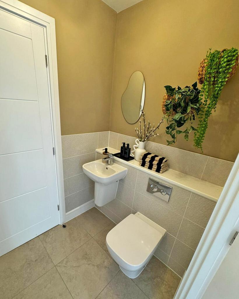 The Harewood show home at Astbury Gardens - WC