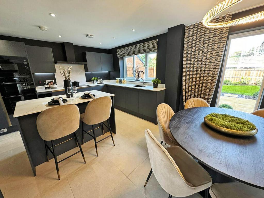 The Oakmere Show Home - Kitchen/Dining/Lounge...