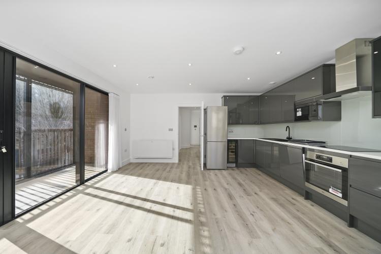 Kitchen Living Ro...