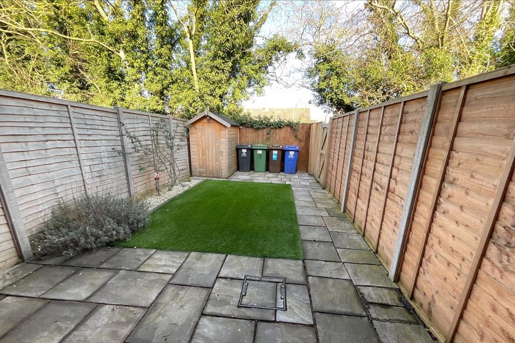Rear garden
