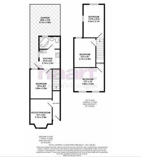 4 bedroom terraced house to rent, Felix Road, LONDON