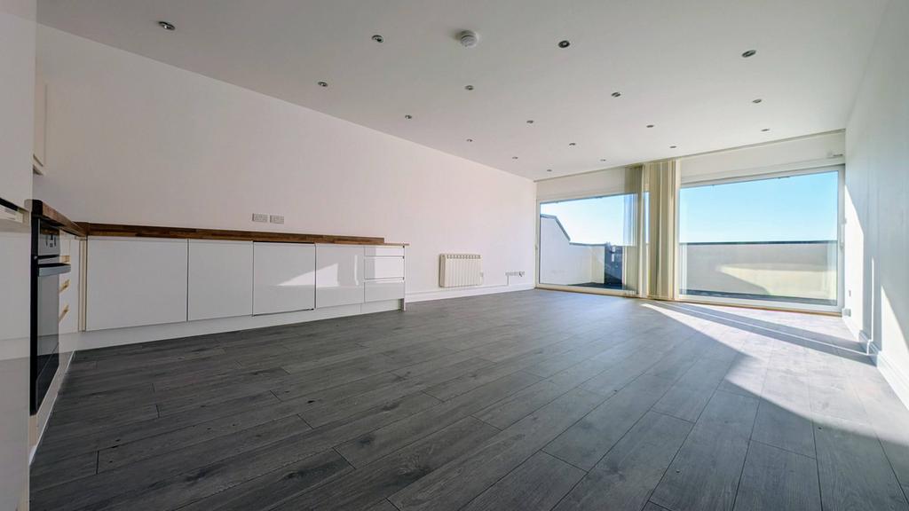 Open-plan living area