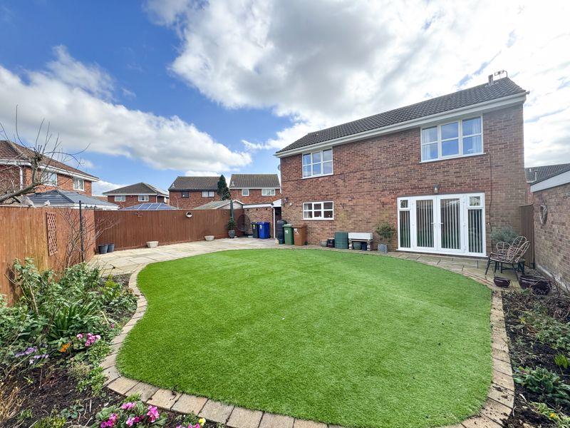 Rear garden