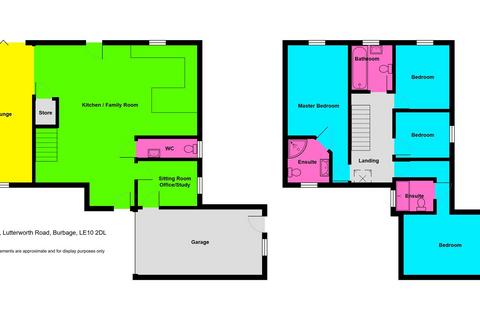 4 bedroom detached house for sale, Lutterworth Road, Burbage LE10