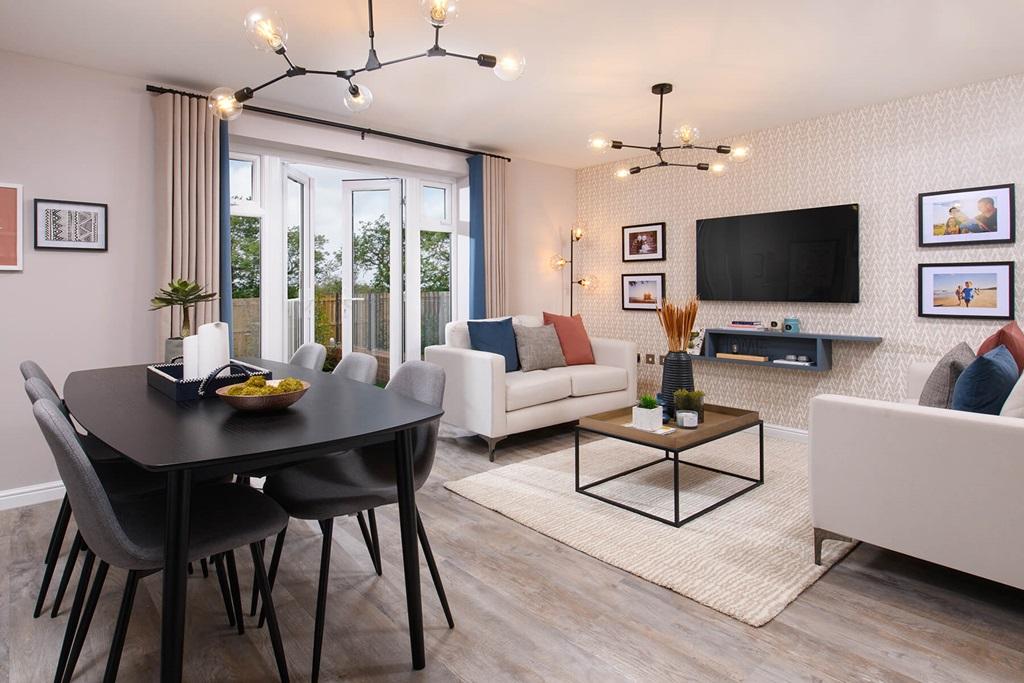 Open plan lounge with plenty of space for two...