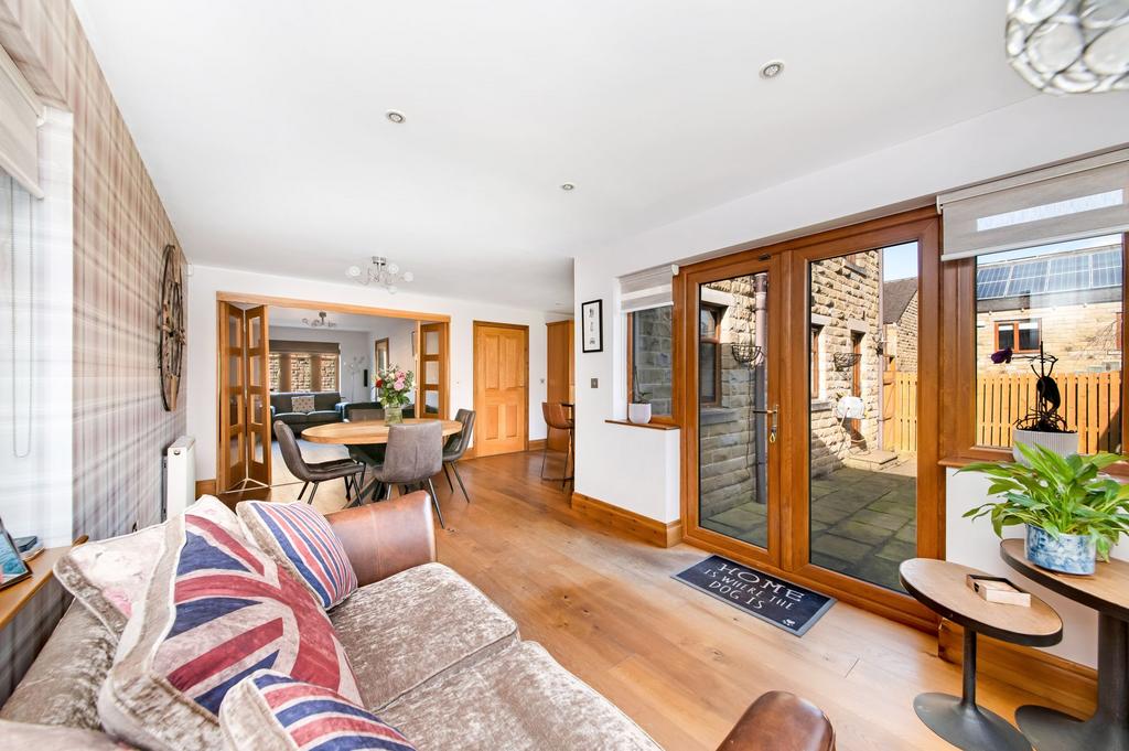 Open plan dining living kitchen