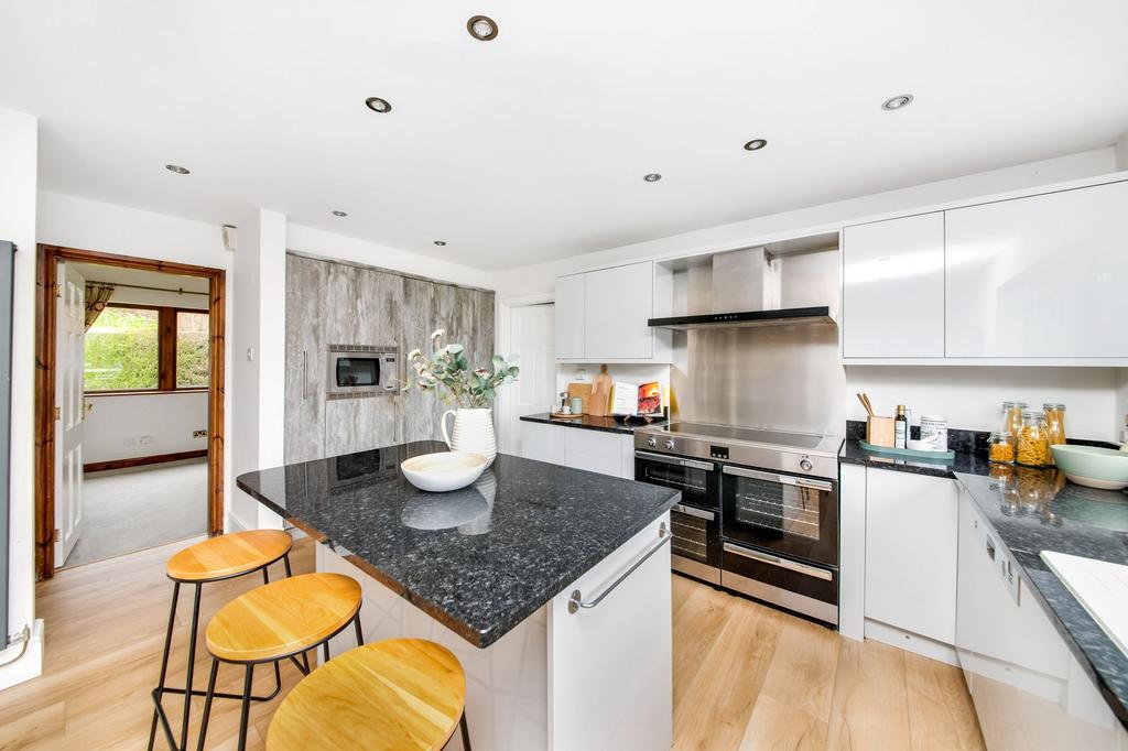 Dining kitchen living