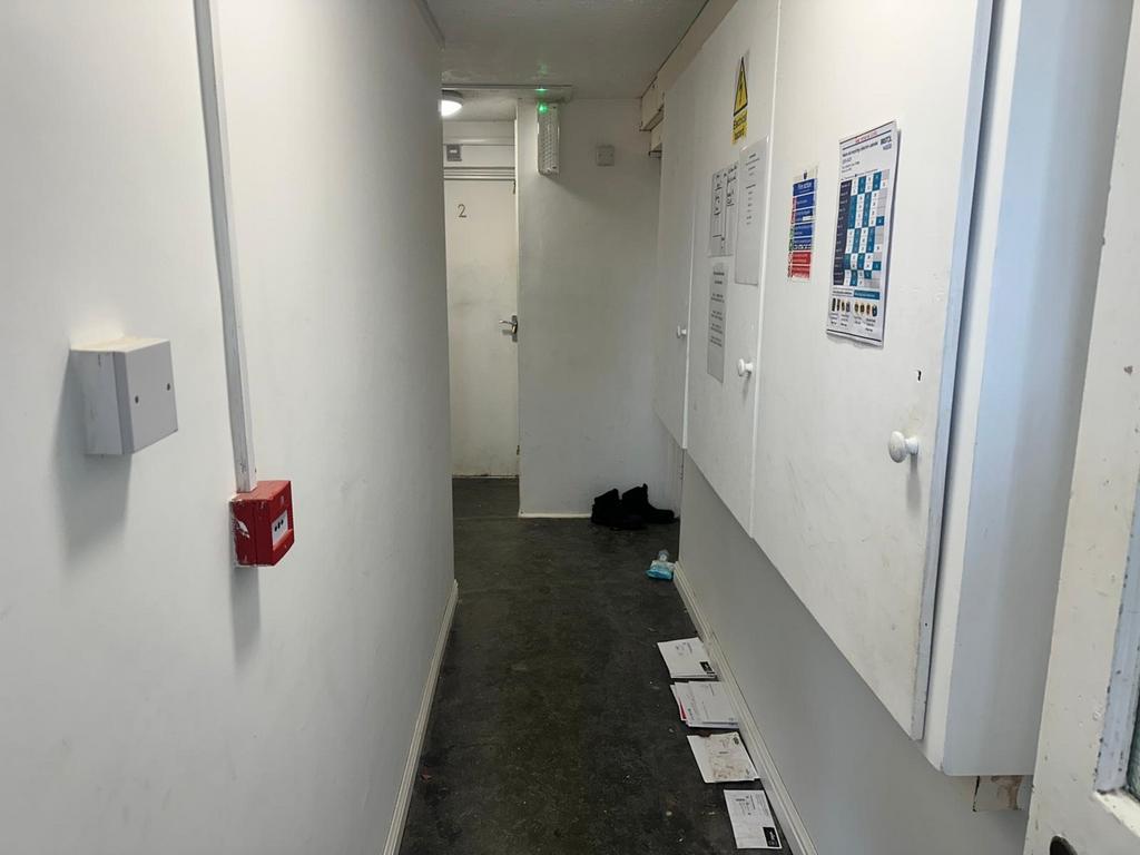 A well-maintained hallway that provides a welco...