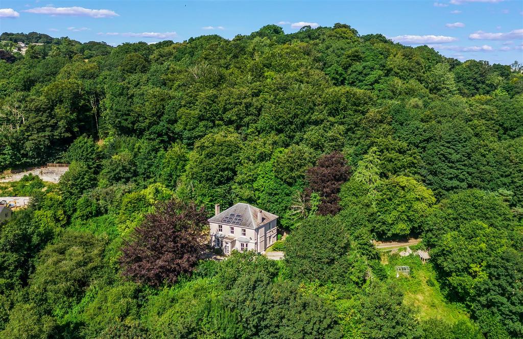 Drone Image of House