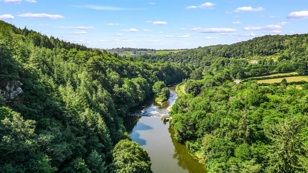 Drone Image of River Tamar