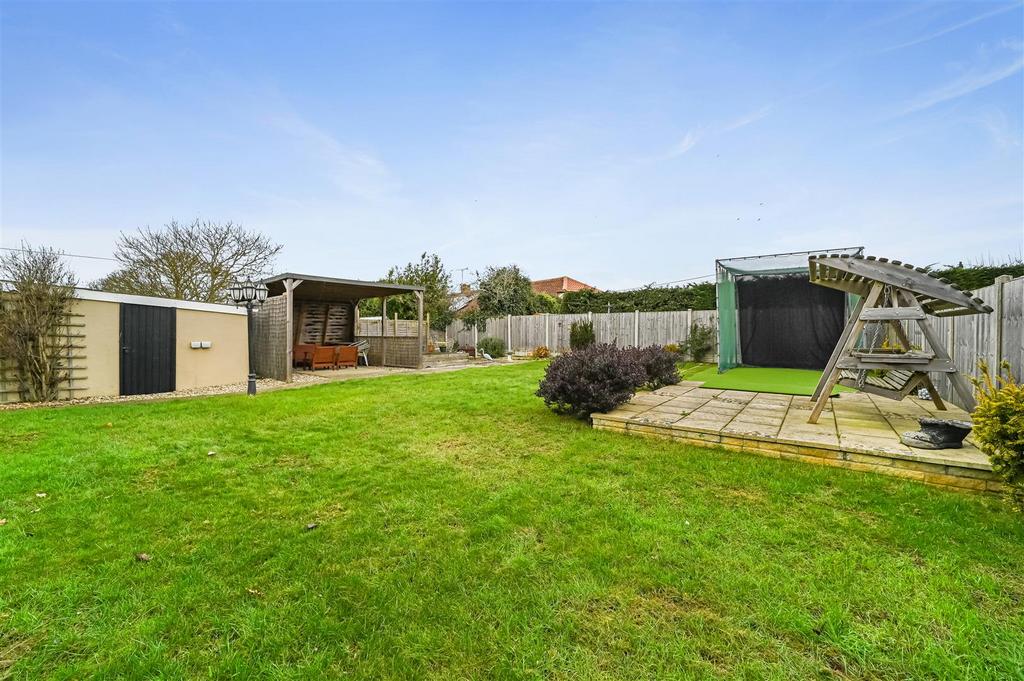 Rear garden
