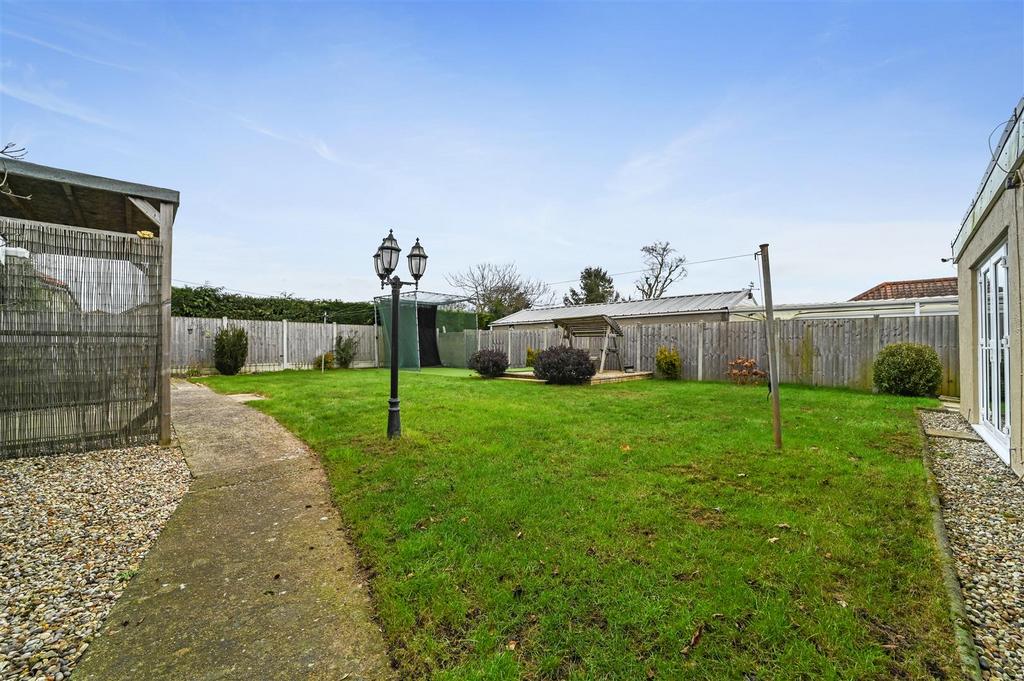 Rear garden