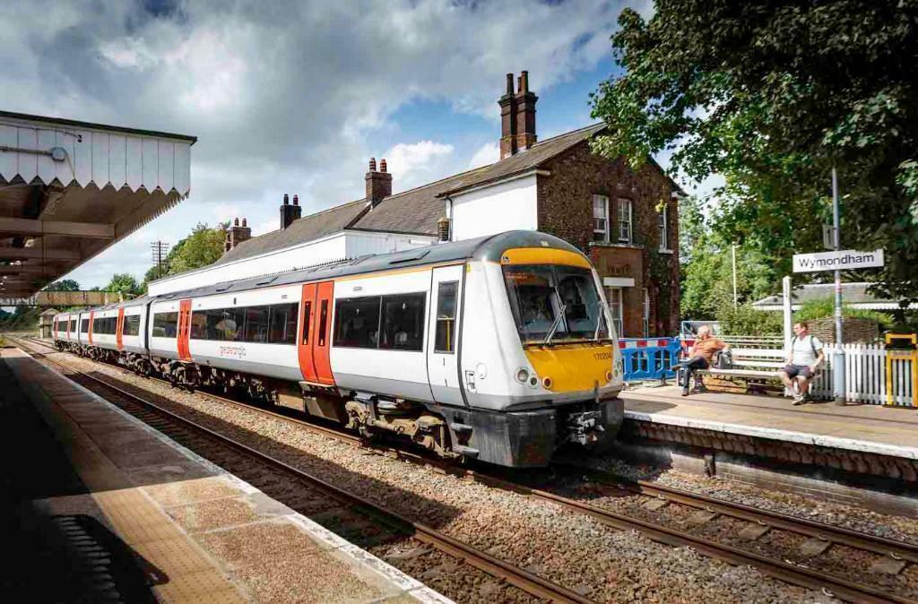 Train station with great links to London