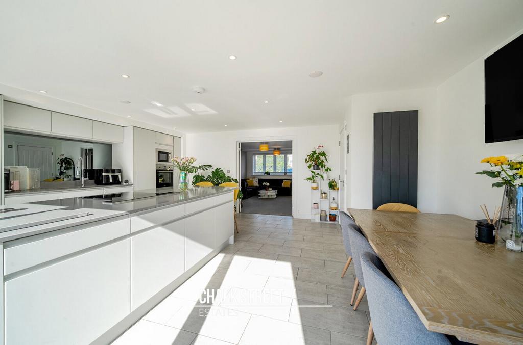Open-plan living area