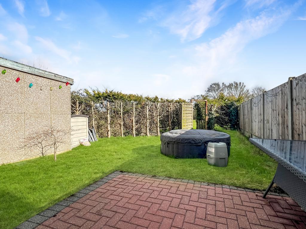 Rear Garden Backing Onto Recreation Ground