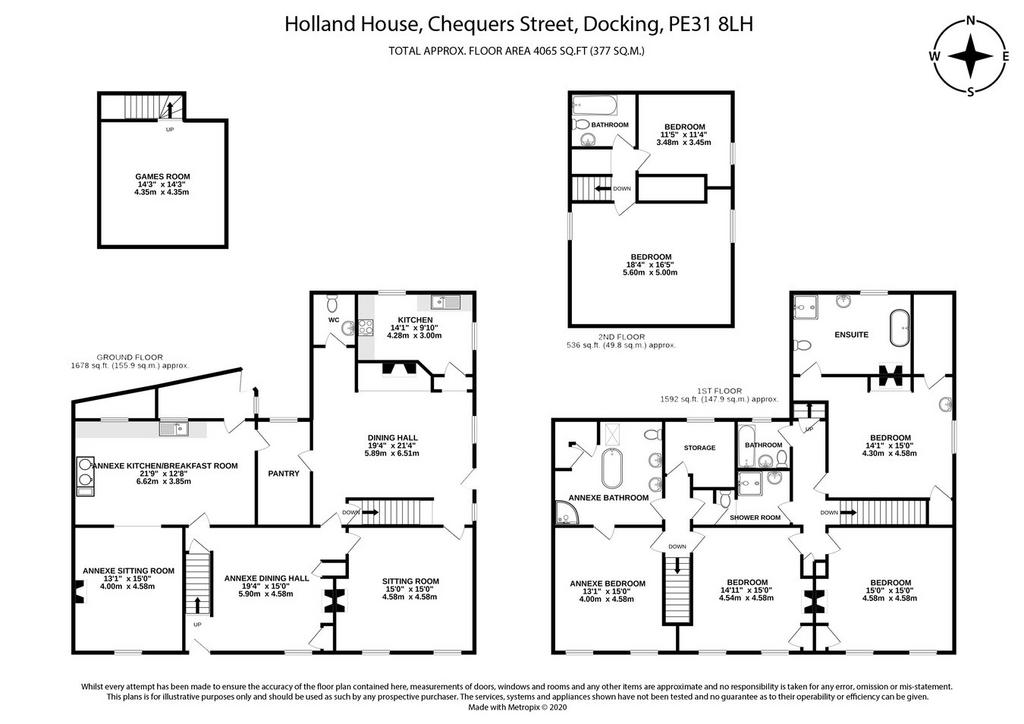 Main House Floor Plan