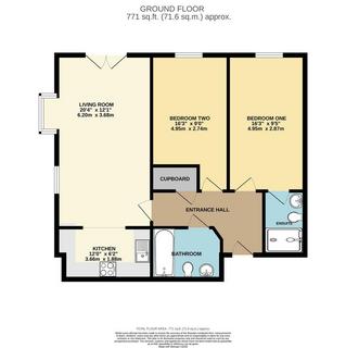 2 bedroom apartment for sale, Common Road, Evesham