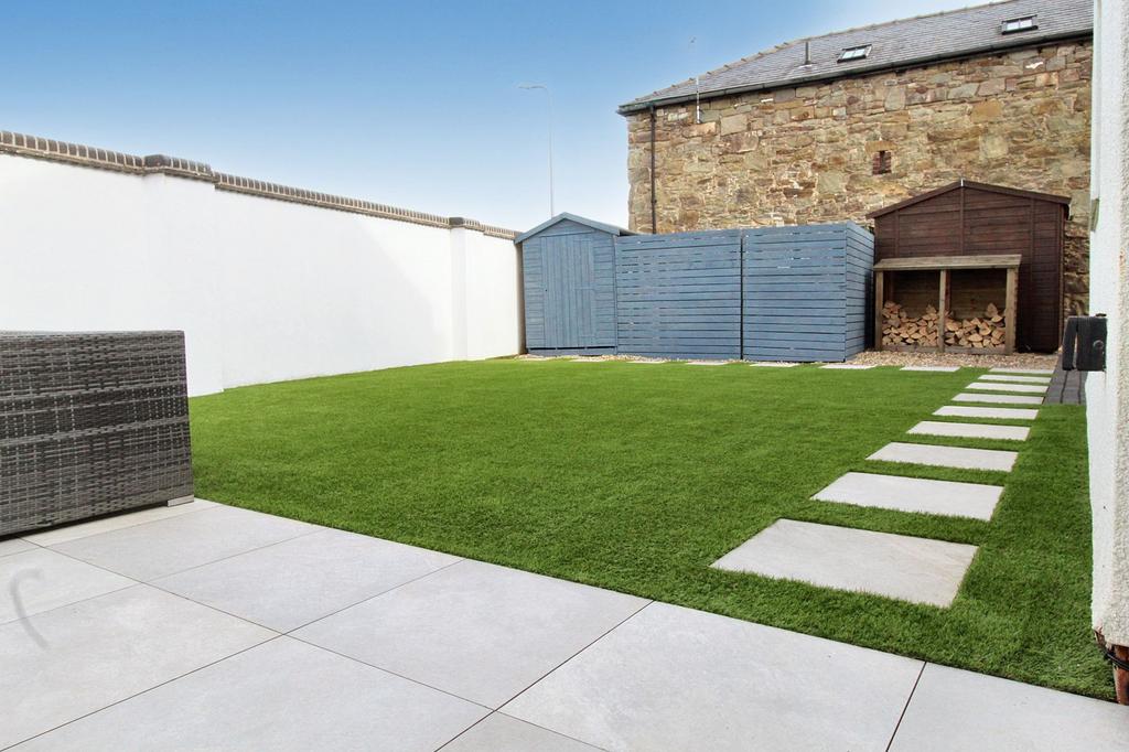 Rear garden