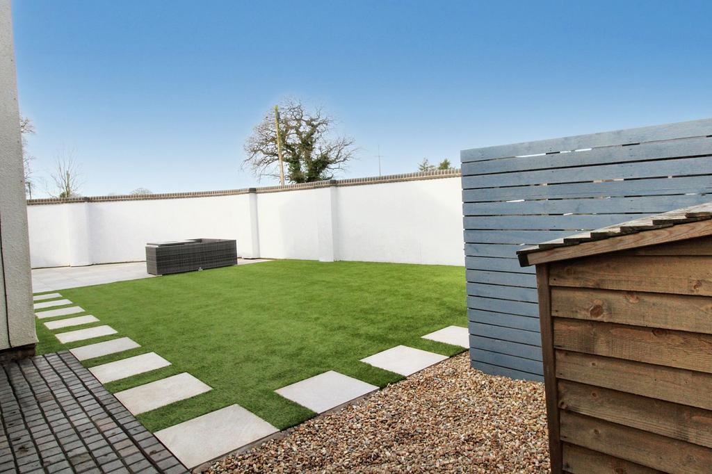 Rear garden