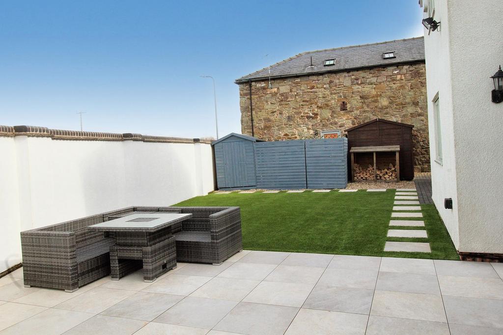 Rear garden