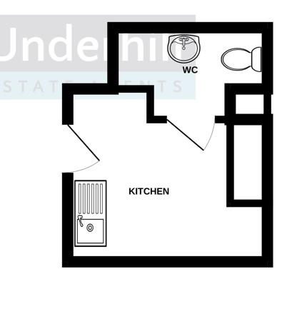 Kitchen and W.C
