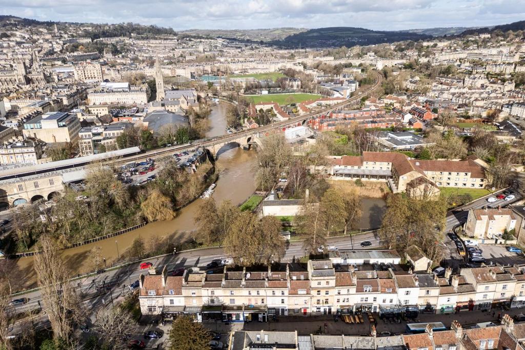 11a Claverton Buildings, Bath, BA2 4l D - Aerial-3.