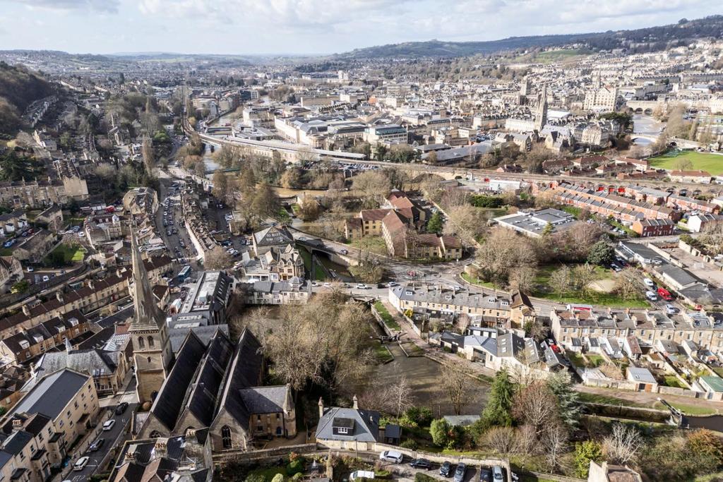 11a Claverton Buildings, Bath, BA2 4l D - Aerial-5.
