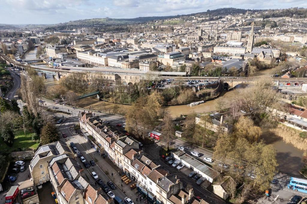 11a Claverton Buildings, Bath, BA2 4l D - Aerial-6.