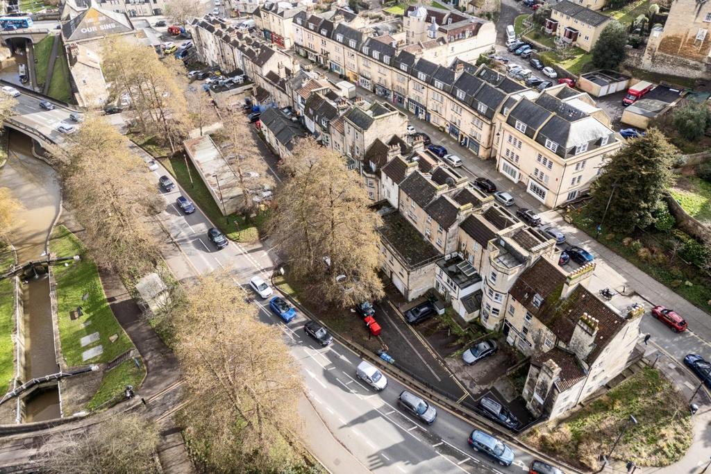 11a Claverton Buildings, Bath, BA2 4l D - Aerial-1.