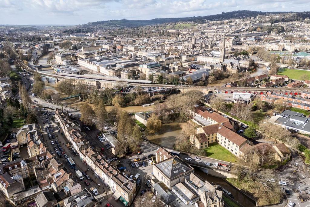 11a Claverton Buildings, Bath, BA2 4l D - Aerial-4.
