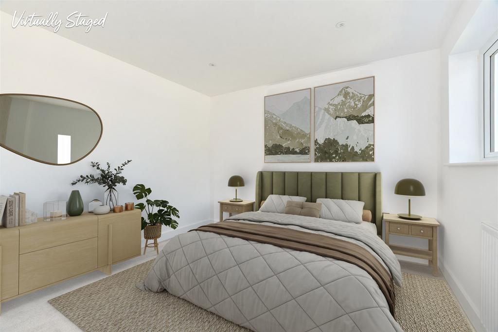 Bedroom 1 Staged