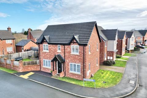 3 bedroom detached house for sale, Badgers Croft, Market Drayton, TF9