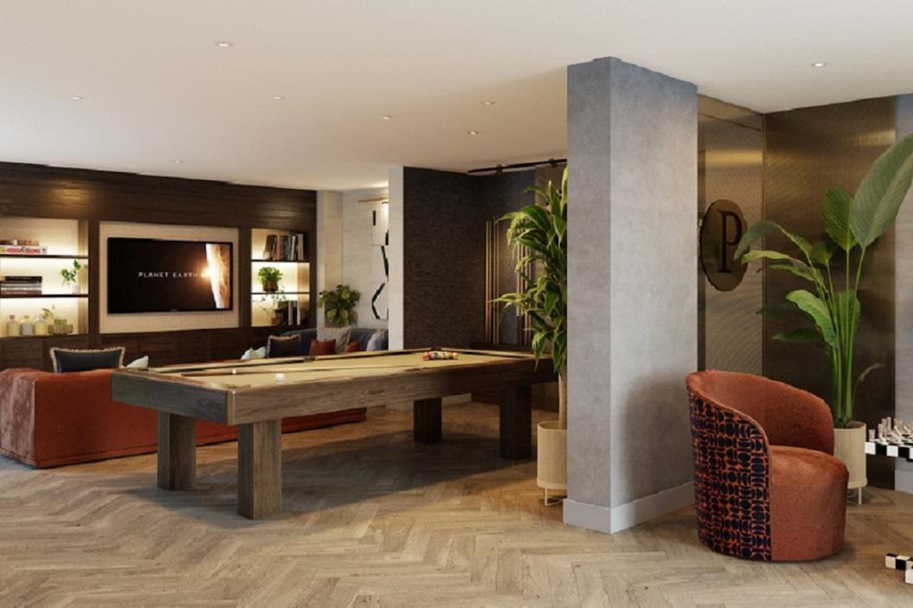 Work, play or relax in the residents' lounge