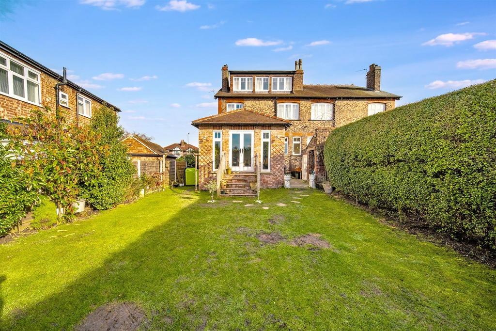Rear of Property