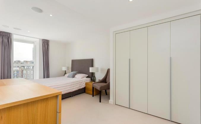 Bedroom-room-Grosvenor Waterside-Gatliff-Road- Lond