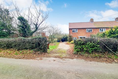 3 bedroom semi-detached house for sale, 8 Old Council Houses, Hook Lane, Swathing, Cranworth, Norfolk, IP25 7SJ