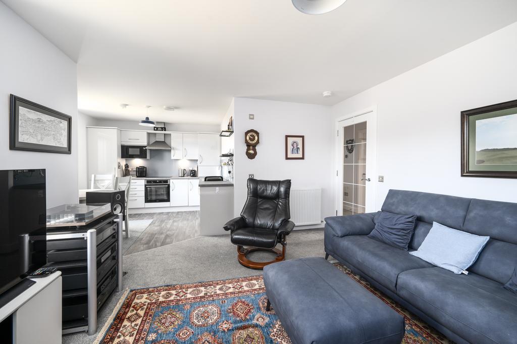 Open plan living area
