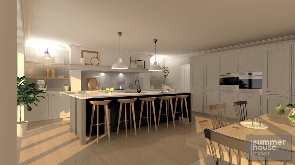 Kitchen/Dining Room CGI