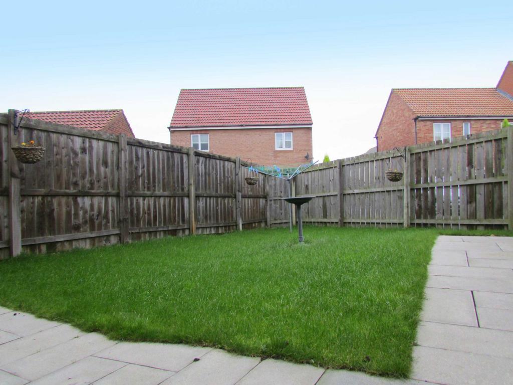 Rear garden