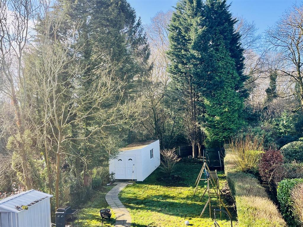 View over gardens