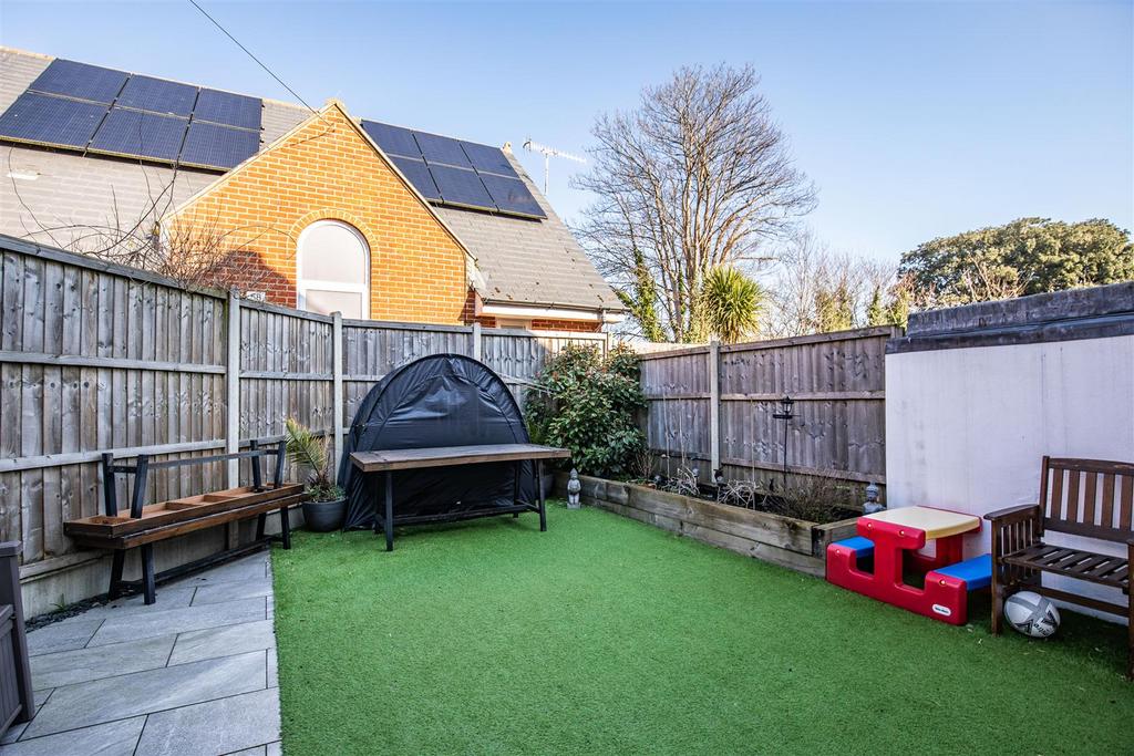 Rear garden