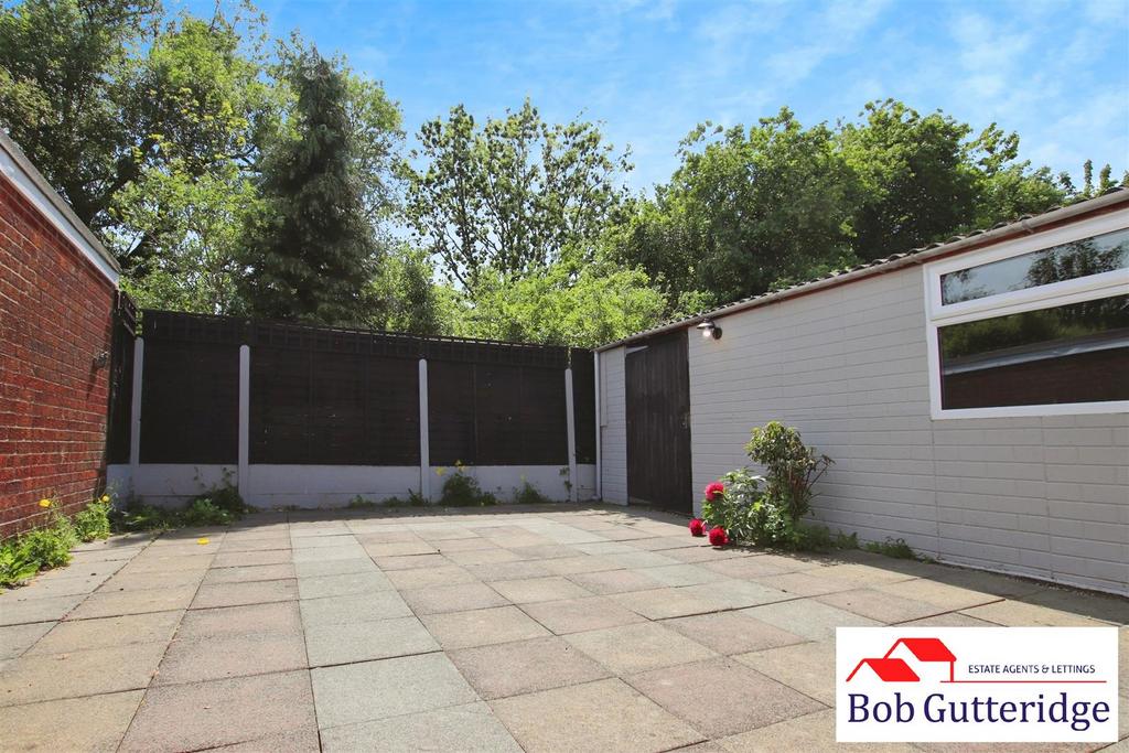 Rear garden