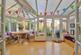 Conservatory opens to enclosed garden