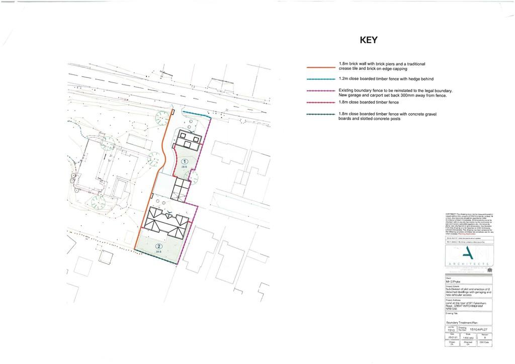 Building plot key