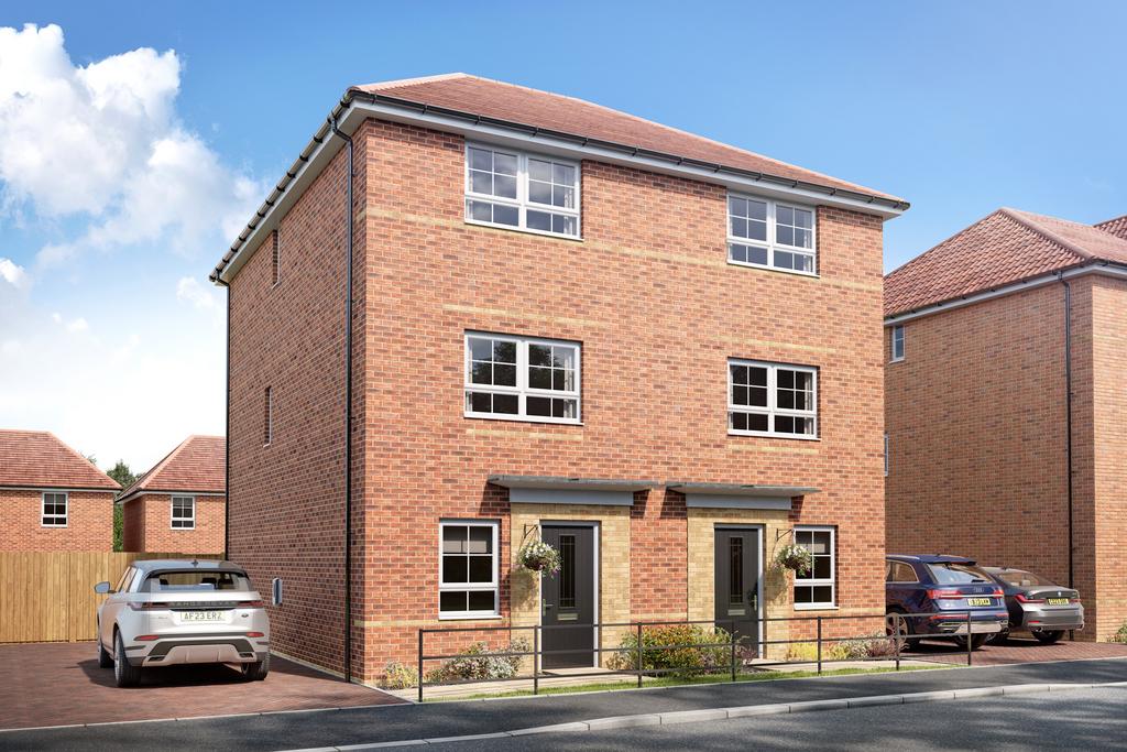 Haversham at The Meadows Off Camp... 3 bed semi-detached house for sale ...